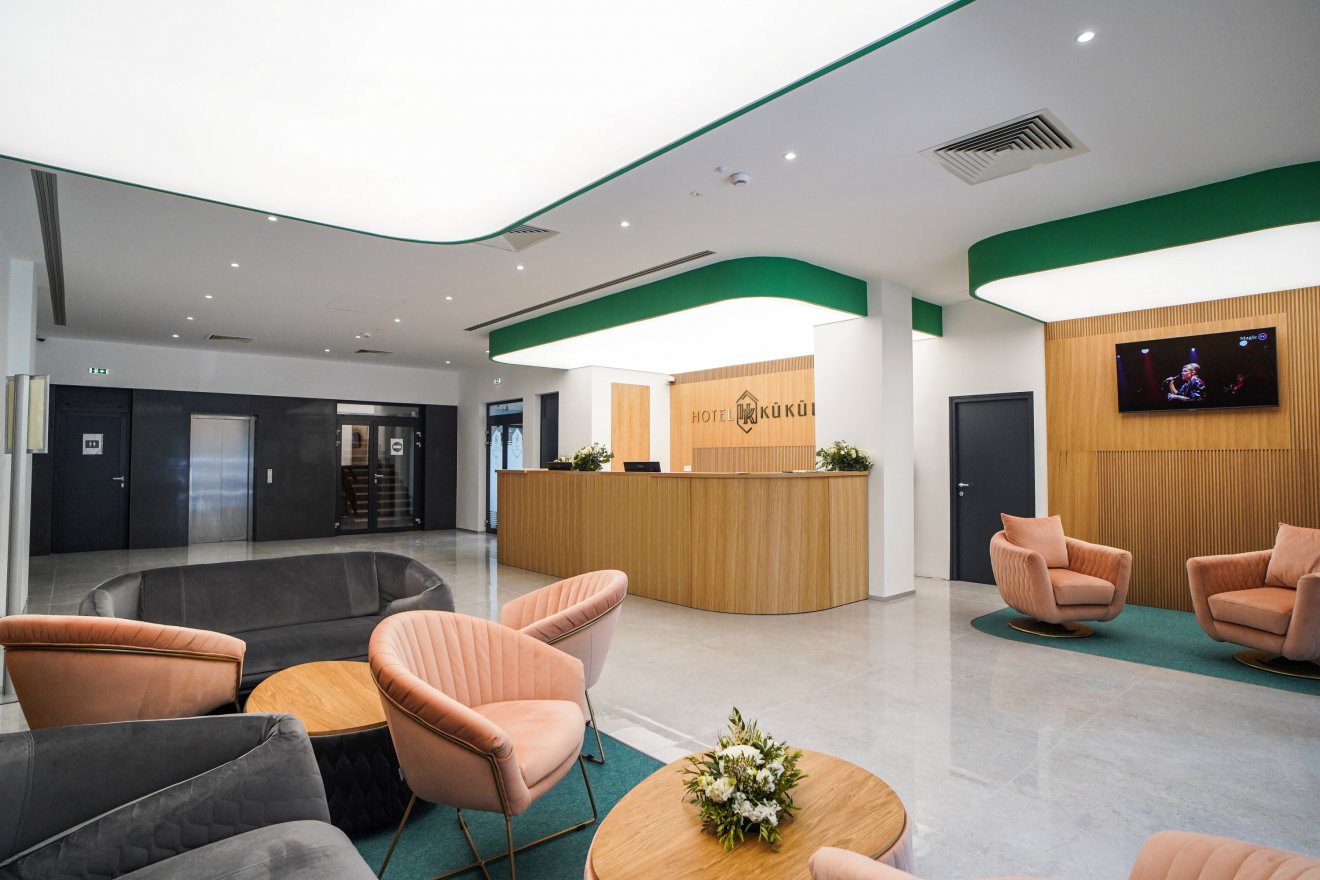 A recepció teljesen új köntösbe bújt •  Fotó: Hotel Küküllő
