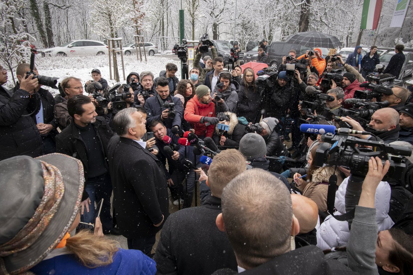 •  Fotó: MTI/Miniszterelnöki Sajtóiroda/Benko Vivien Cher