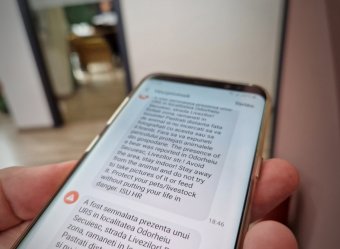 Katasztrófavédelem: nagy veszélynek teheti ki magát, aki nem fogadja a Ro-Alert üzeneteket