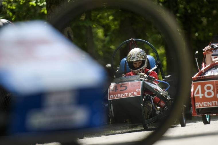 Sapientiás mérnökhallgató járműve is versenyzett Egerben