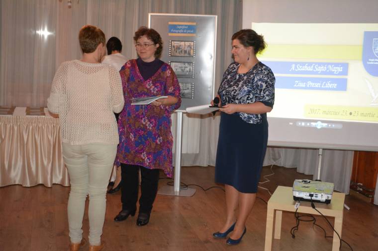 Újságírókat díjaztak Csíkszeredában