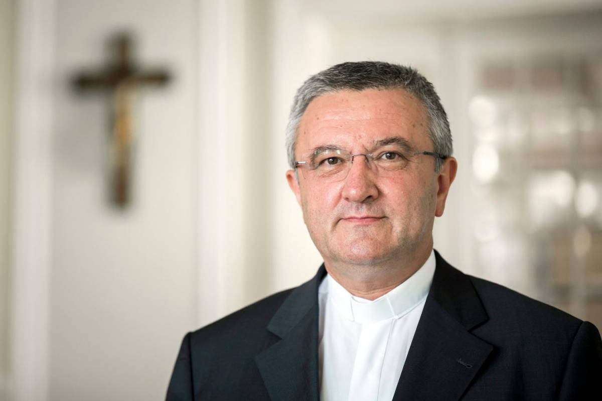 Veres András győri püspök. Mária tisztelete az élete fontos része •  Fotó: MTI