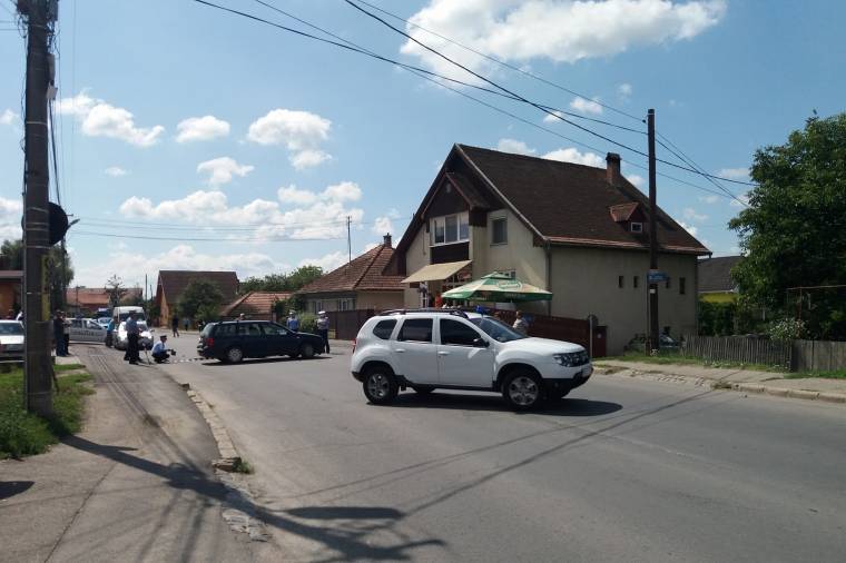Robogóval ütközött az autó, egy ember megsérült