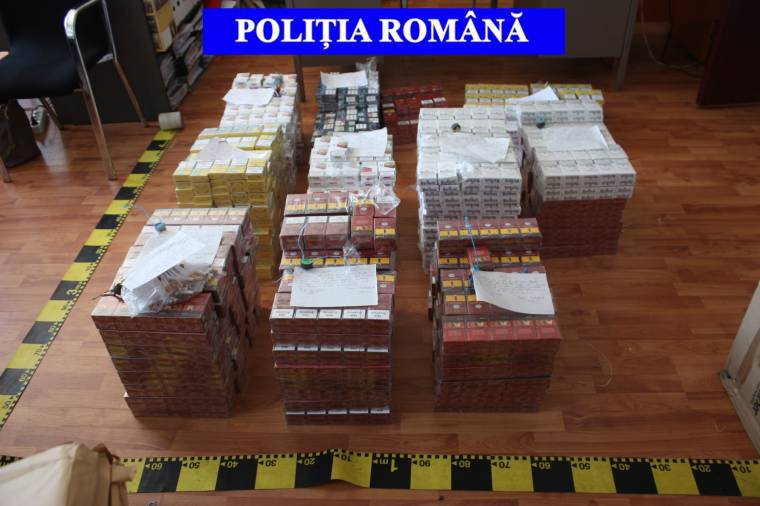 Cigarettacsempészekre csaptak le a rendőrök
