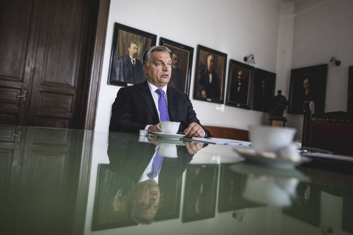 Orbán Viktor: szép jövő vár a magyar közösségekre a Kárpát-medencében, nagy dolgok fognak itt történni •  Fotó: Szecsődi Balázs/Miniszterelnöki Sajtóiroda
