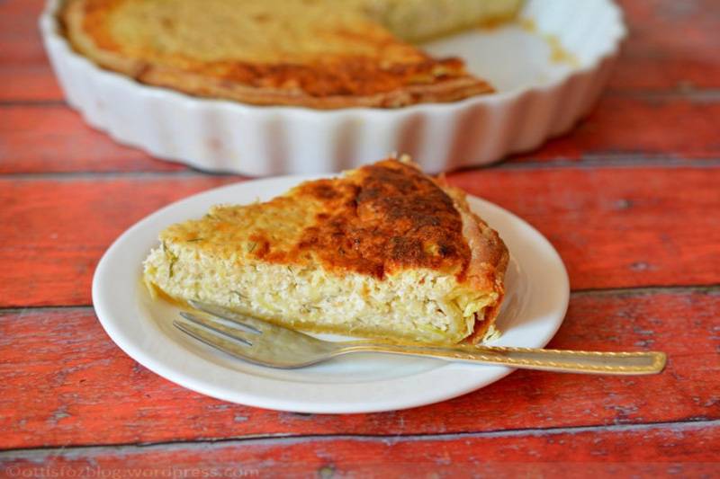 Tehéntúrós-tökös pite 