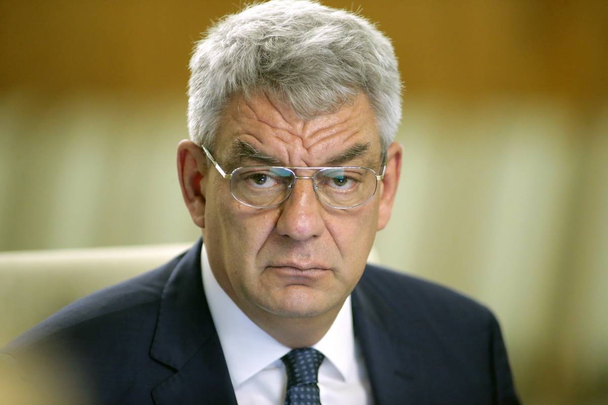 Kiábrándult. Mihai Tudose szerint nehéz döntés volt számára kilépni a PSD-ből, de csak így tud elhatárolódni a jelenlegi párt- és országvezetés módjától •  Fotó: gov.ro