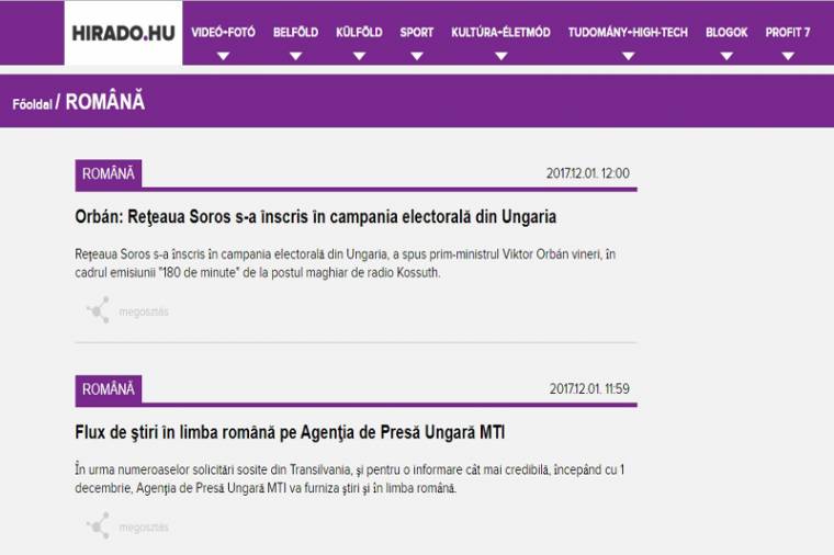 Román nyelvű hírszolgáltatást indít az MTI