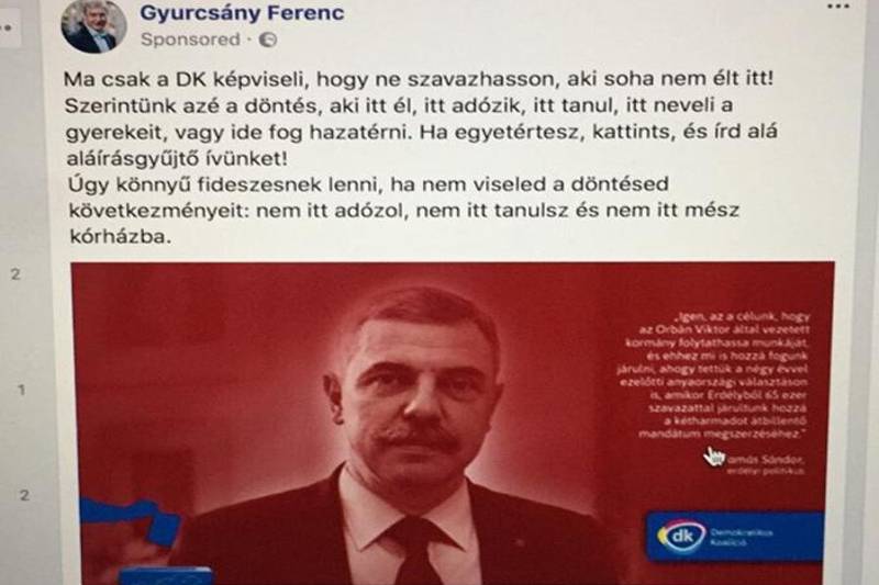 Forrás: Facebook