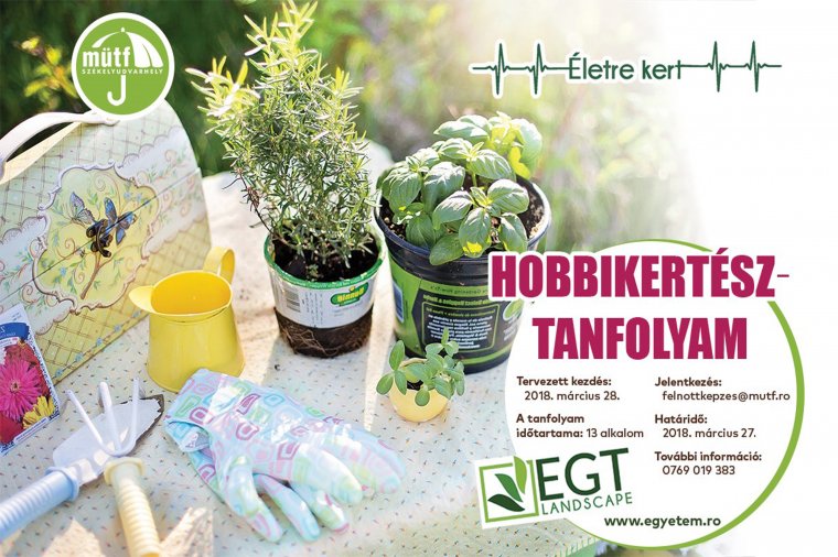 Minőségi énidő – hobbikertész-tanfolyam a MÜTF-ön (x)
