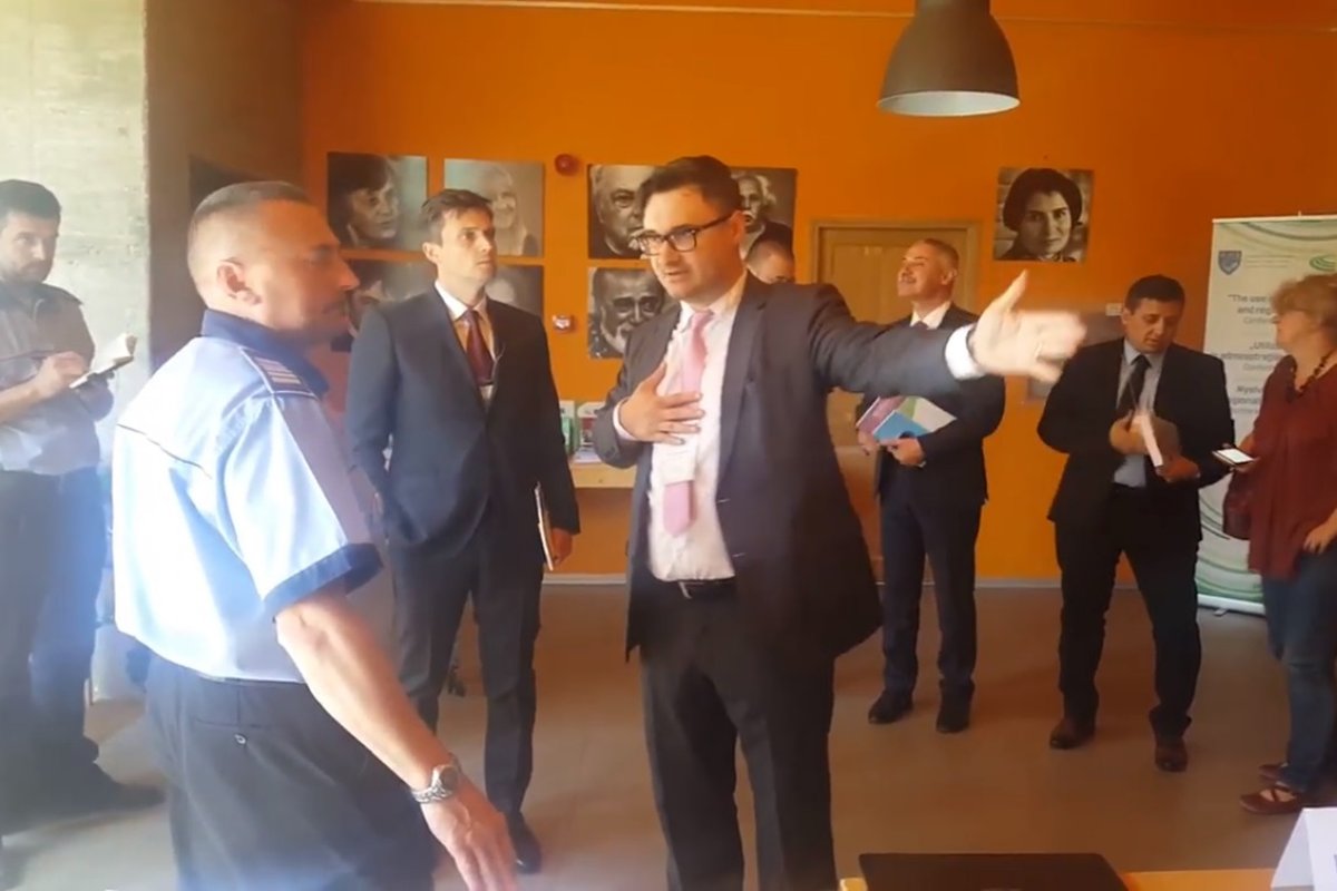 Rendőri helyszínelés Bálványoson Tanasă riasztása után 
