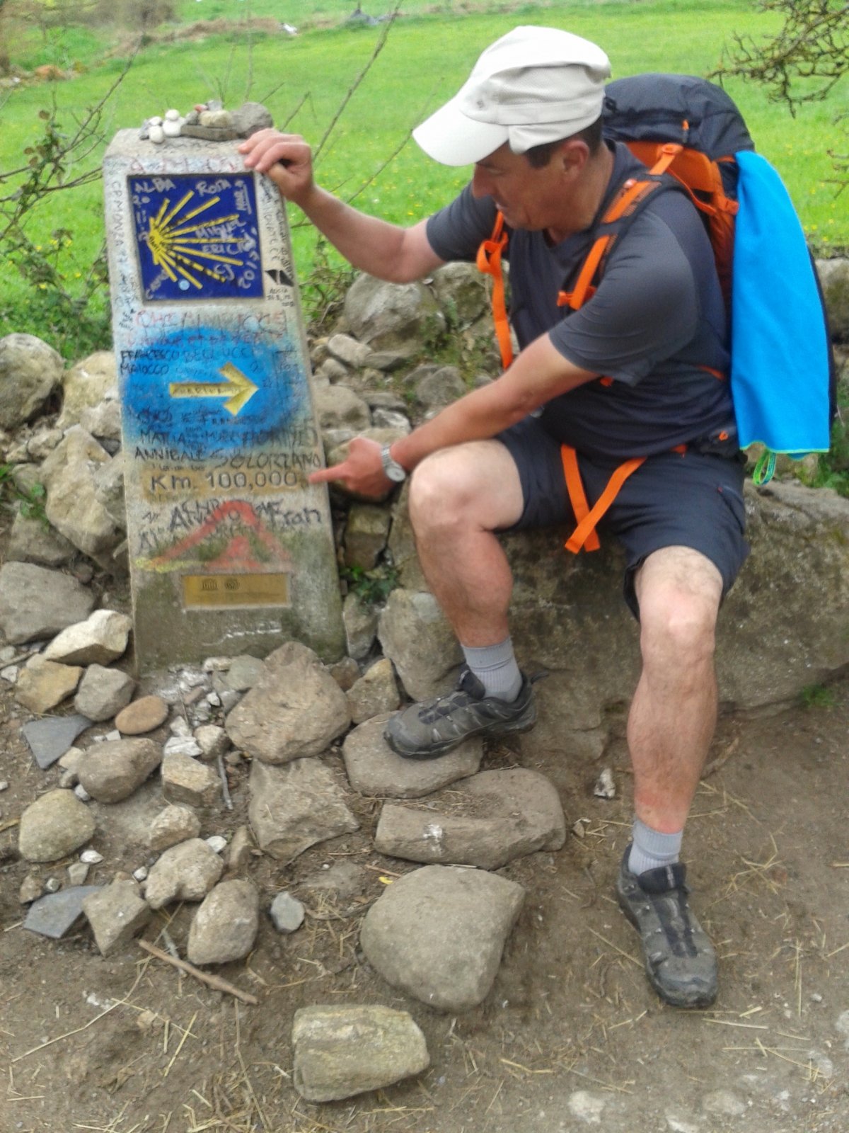 Még száz kilométer a célig… &bullet;  Fotó: Szilágyi Dalma