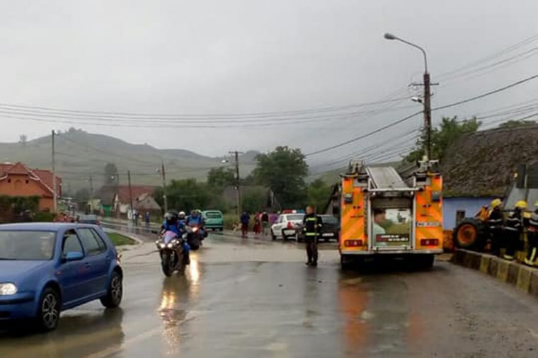 Udvarokat, gazdaságokat öntött el a víz Héjjasfalván