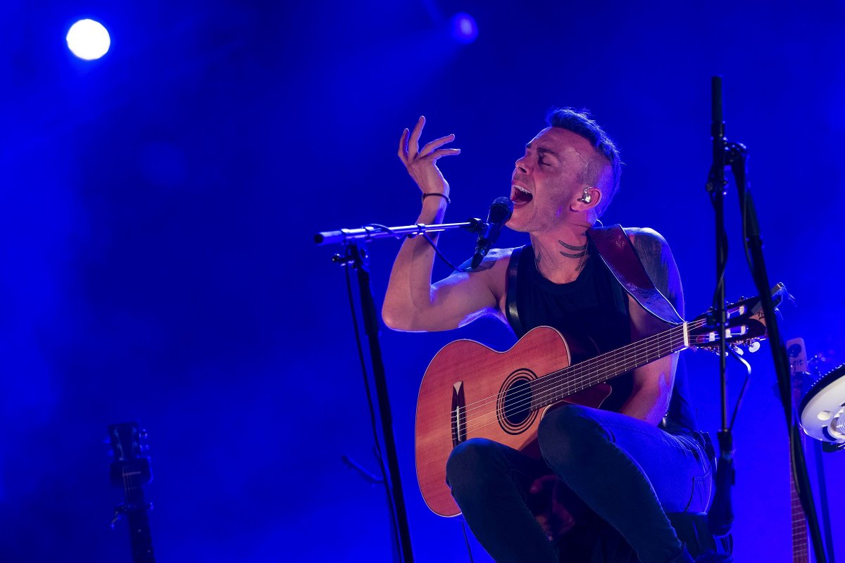 Asaf Avidan izraeli indie énekes-dalszerző koncertje a Sziget harmadik napján •  Fotó: Mónus Márton/MTI