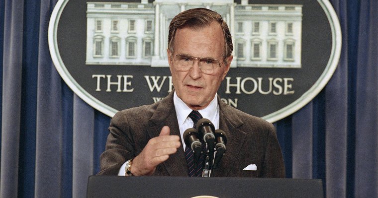 Elhunyt id. George Bush volt amerikai elnök