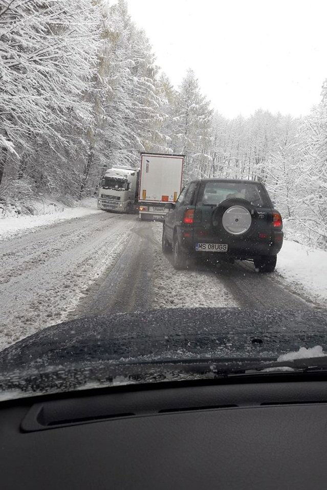 ... és amikor bedugul •  Fotó: Udvarhelyi Közlekedési Info