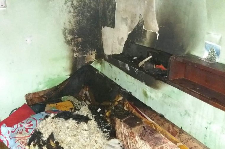 Lakástűzben sérült meg egy férfi Marosvásárhelyen