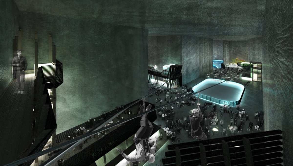 Kép az új szint látványtervéből. Ennek megfelelően alakítanák ki a részleget • Fotó: Forrás: Seprődi Zoltán