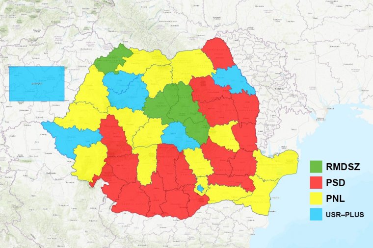 Négy megyében győzött az RMDSZ