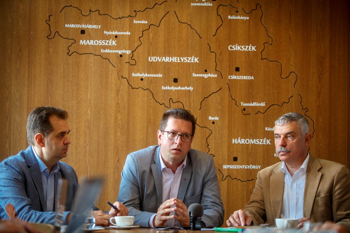 Antal Árpád, Vincze Lóránt, Tamás Sándor •  Fotó: Mihály László