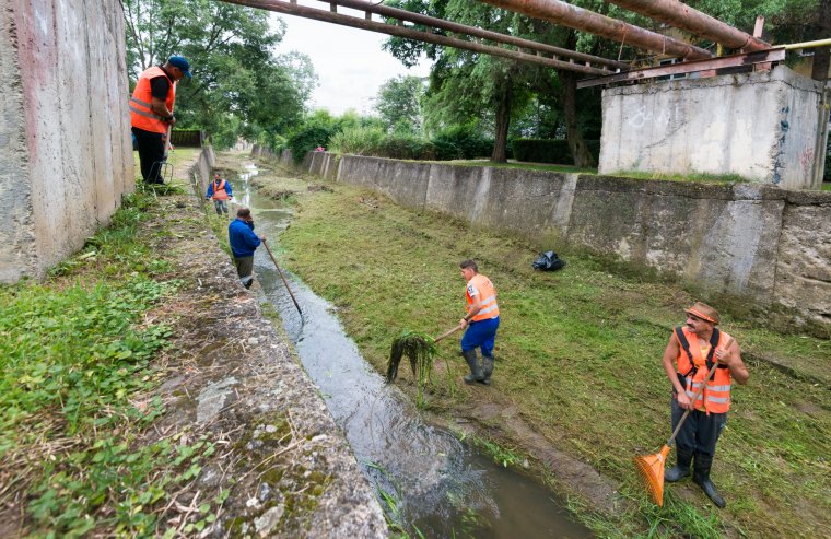 Nagy kapacitású szivattyút vásároltak Sepsiszentgyörgyön árvízvédelmi célból