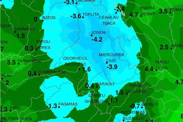 Hőmérséklet: onnan indulnak a tengerparton, ahová mi maximum elértünk