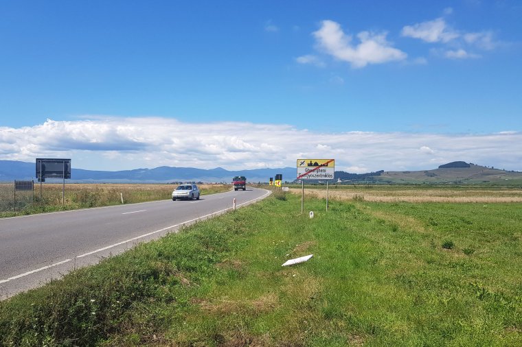 Fél kilométerrel „nyúlt” Gyergyószentmiklós, az autósoknak figyelniük kell a változásra