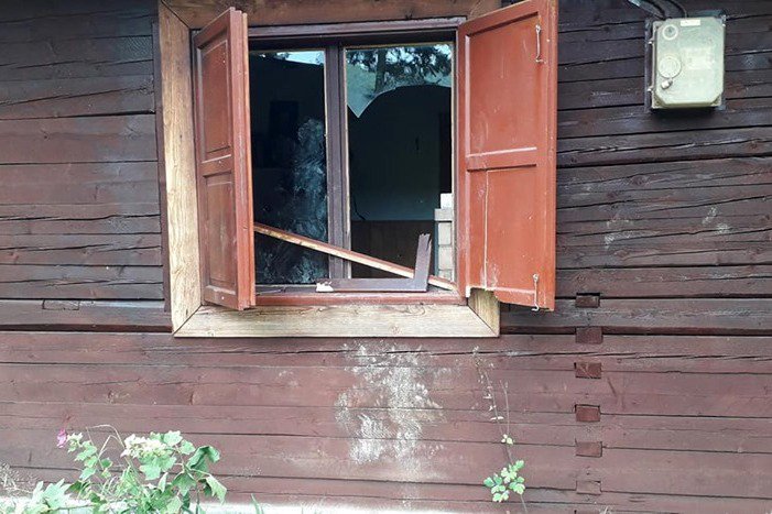Nem csöngetett a nagyvad •  Fotó: Bálványosi villatulajdonosok Facebook-csoportja