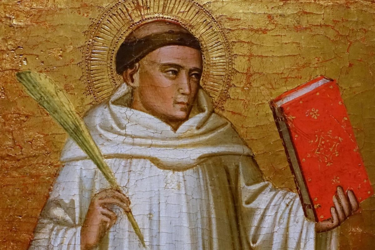 Clairvaux-i Szent Bernát, Niccolo di Pietro Gerini portréján 