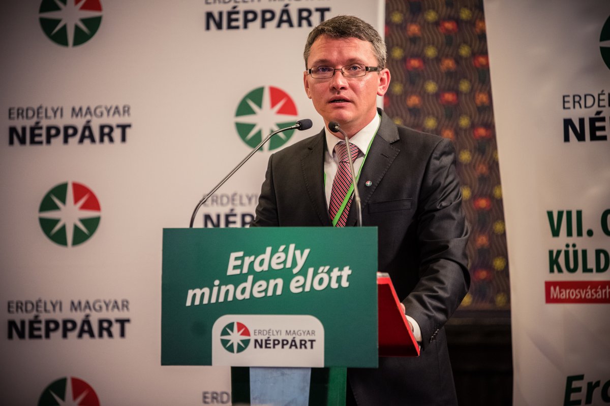 Csomortányi: az Erdélyi Magyar Néppártot két és fél év munkával sikerült növekvő és felfelé ívelő pályára állítani •  Fotó: EMNP-sajtóiroda