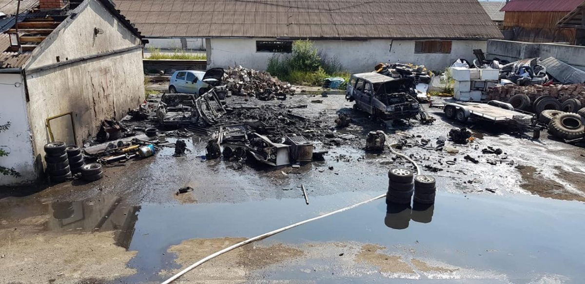 •  Fotó: Hargita megyei tűzoltóság