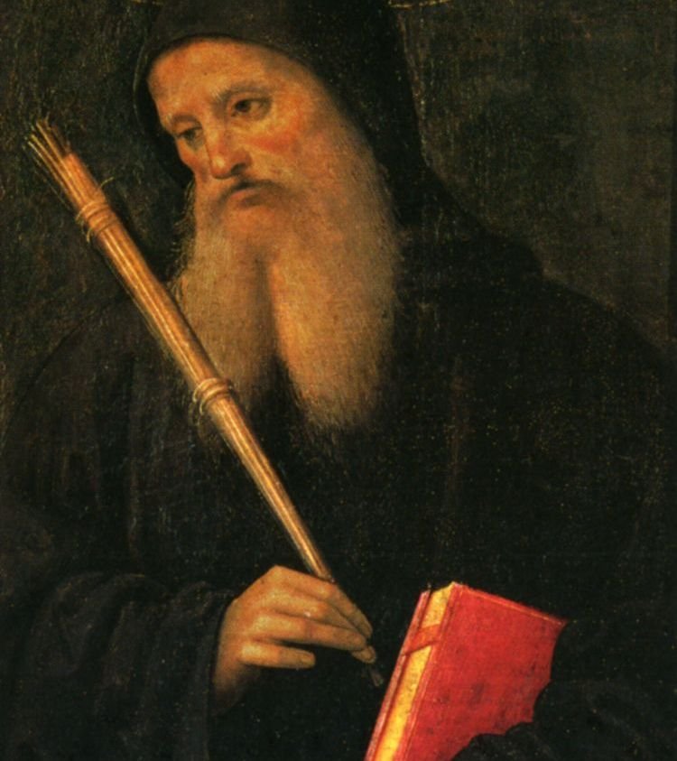 Szent Benedek Pietro Perugino festményén •  Fotó: Wikipédia