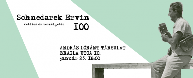 A száz éve született Schnedarek Ervinre emlékeznek