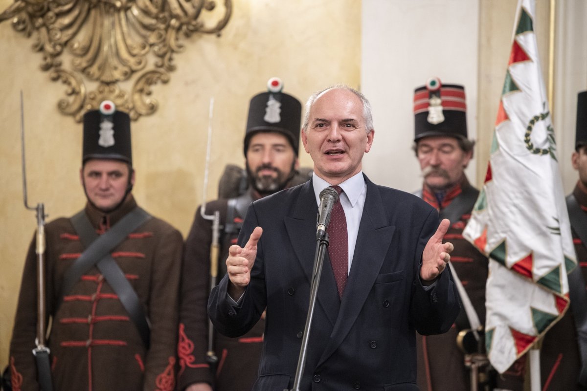 Hermann Róbert főtanácsos, a Hadtörténeti Intézet és Múzeum tudományos igazgatóhelyettese •  Fotó: MTI/Mónus Márton