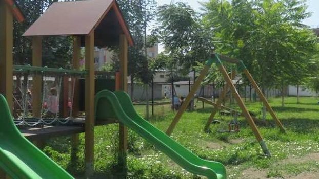Az óvoda udvarát is felújítják •  Fotó: Központi Regionális Fejlesztési Ügynökség