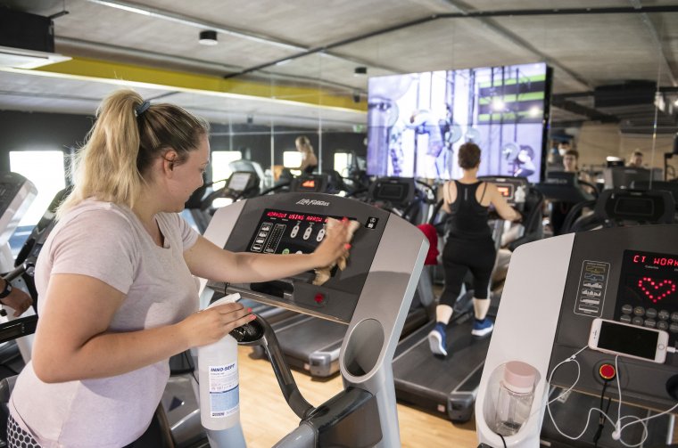 Az „új normalitás” veszi át az uralmat a fitnesztermekben