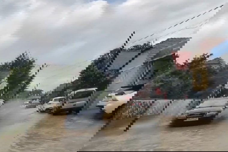 Felhőszakadás volt Székelyudvarhelyen