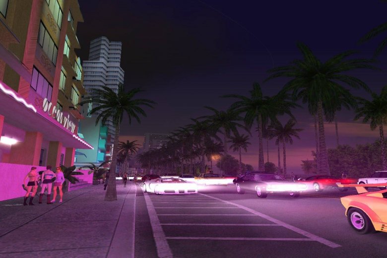 Vice City hangulata magával ragadó volt, sokan mai napig sem tévednénk el benne • Forrás: Grand Theft Auto 