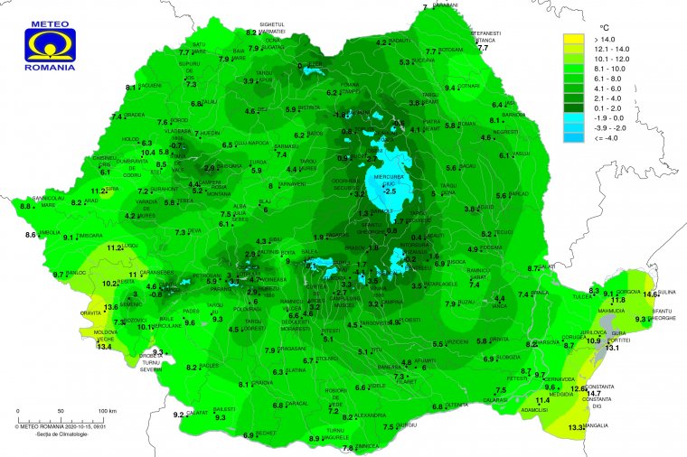 A Csíki-medence, az ország leghidegebb szigete