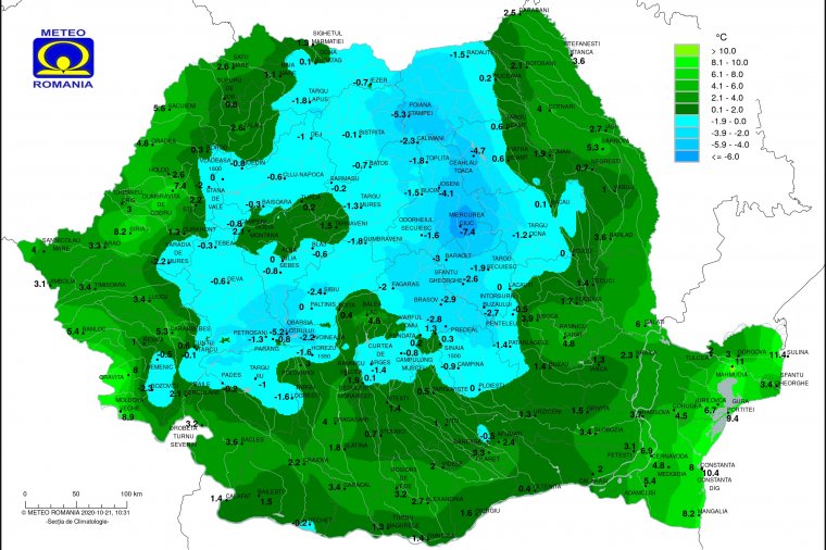 Új nap, újabb hideg csíki reggel