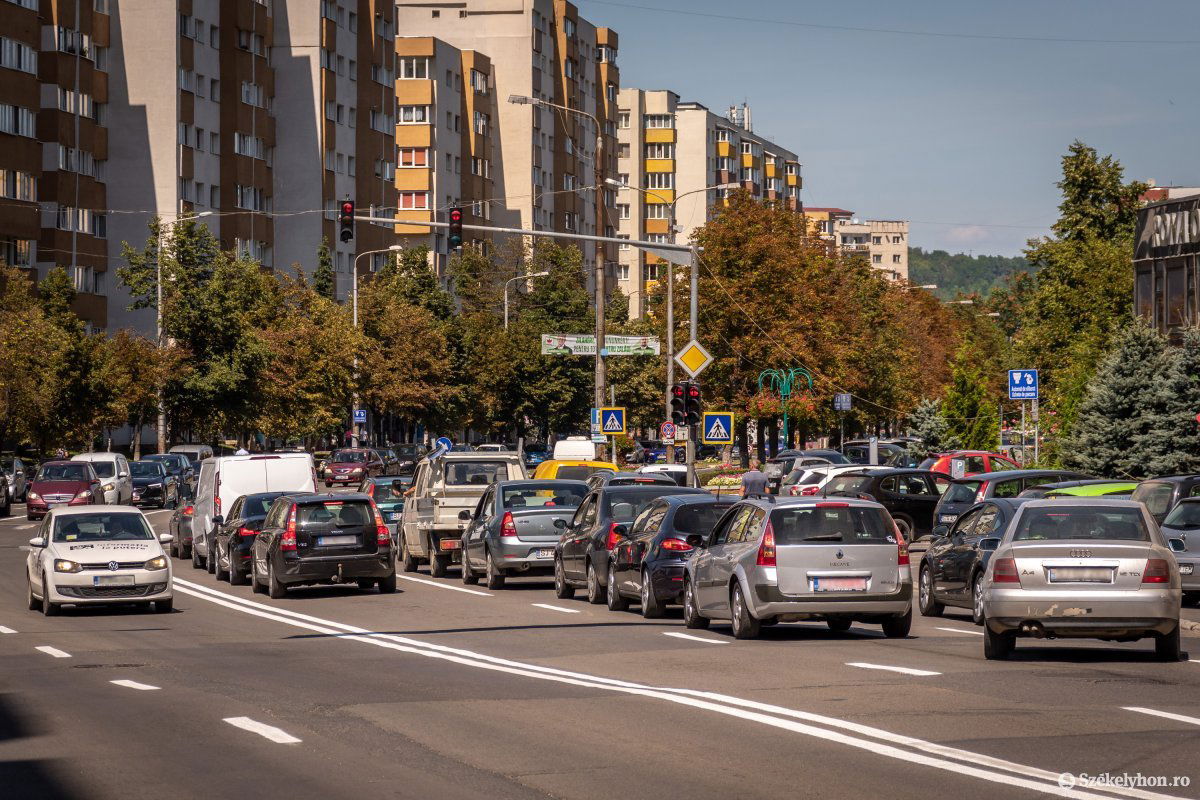 Hamarosan újabb körgyűrűszakasz tehermentesítheti a zilahi forgalmat •  Fotó: Pinti Attila