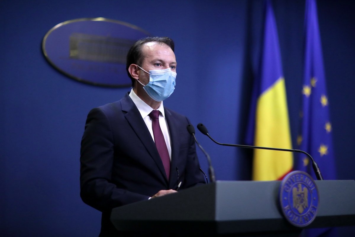 Florin Cîţu pénzügyminisztert javasolják miniszterelnöknek •  Fotó: Románia Kormánya/Gov.ro