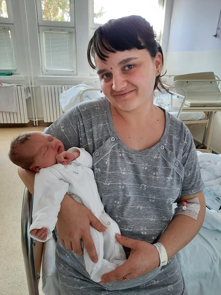 Gál Mária és kislánya, Réka &bullet;  Fotó: Csíkszeredai Megyei Sürgősségi Kórház