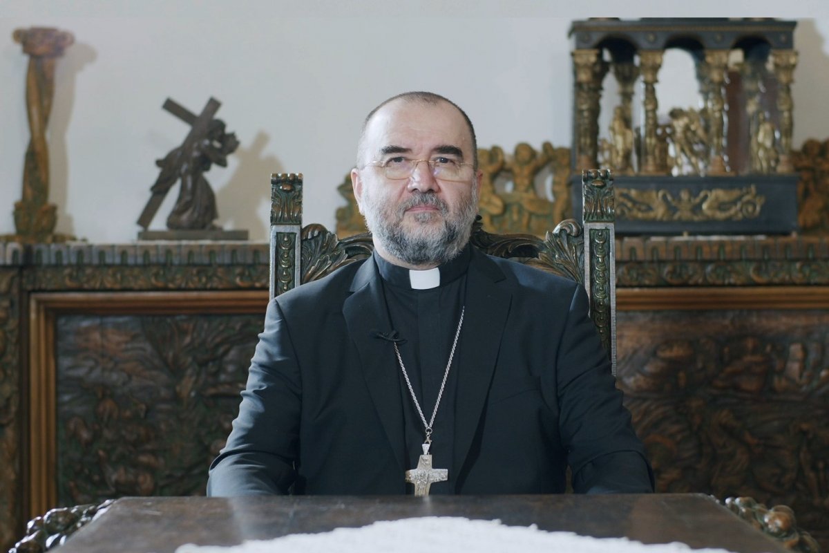A gyulafehérvári katolikus főpásztor szerint fontos, hogy egyénileg rákészüljünk az Úr Jézus születésére, ne váljék elcsépeltté a szeretet ünnepe •  Fotó: Székelyhon Tv