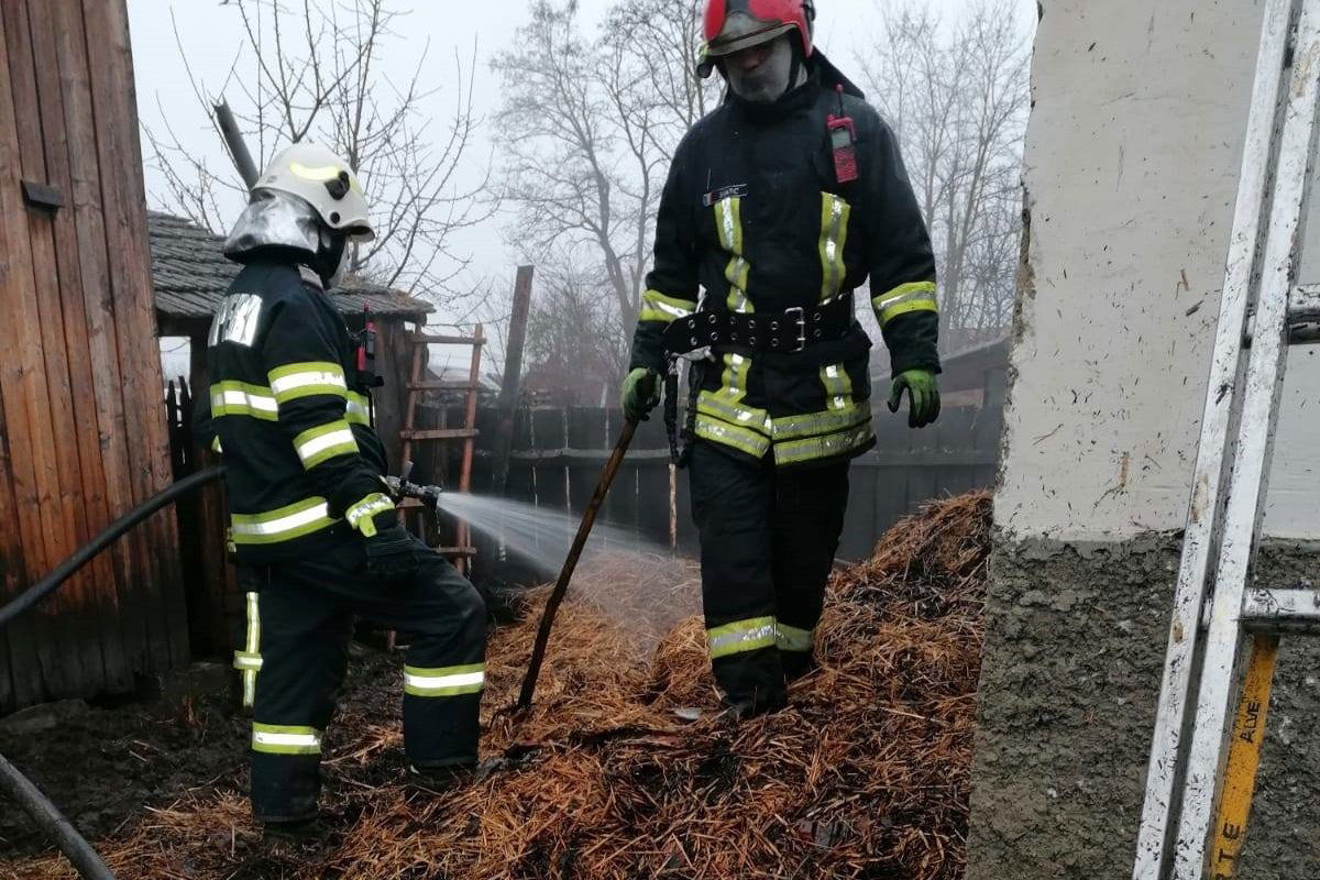 &bullet;  Fotó: Kovászna megyei tűzoltóság