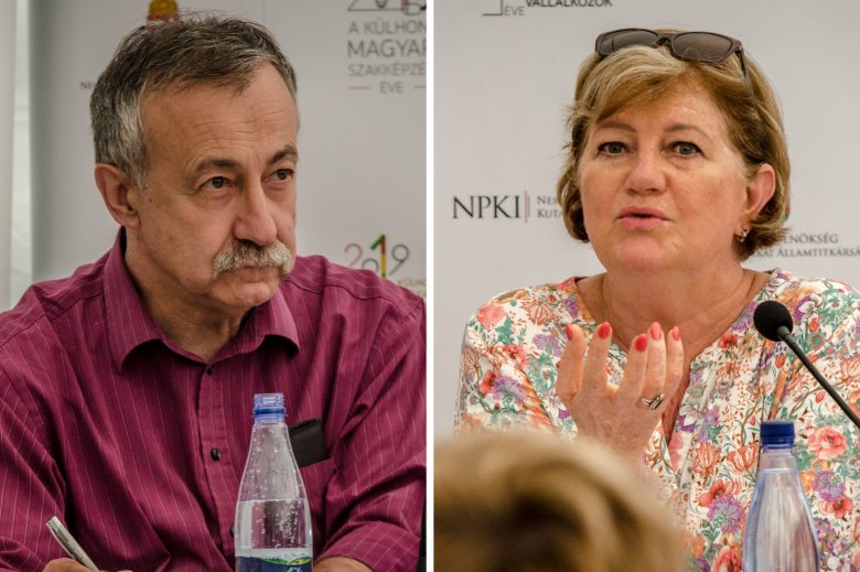 Kalmár Ferenc és Szili Katalin közös kiadványokban vállalják fel a nemzeti kisebbségek jogaiért folyó küzdelmet •  Fotó: Székelyhon-montázs