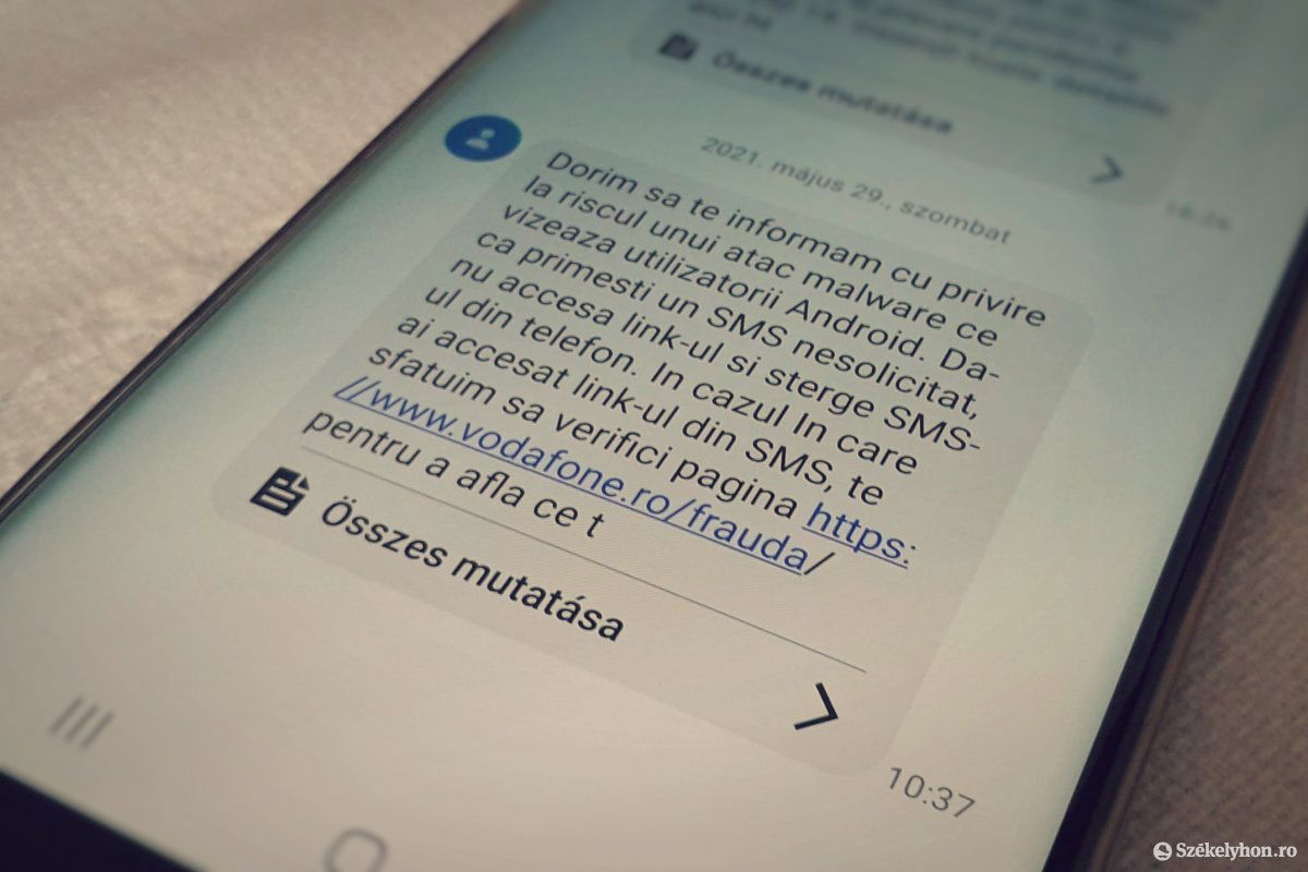 A telefonszolgáltatók is figyelmeztetnek a veszélyre &bullet;  Fotó: Székelyhon