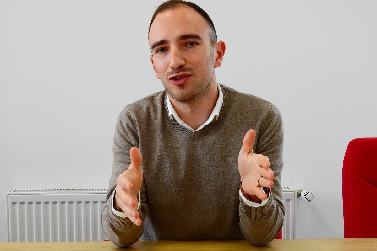 Laczkó Dénes, a UBM Feed Kft. ügyvezető igazgatója &bullet;  Fotó: Makkay József