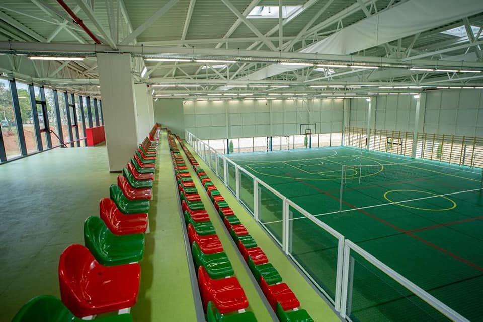Ilyen lesz a csíkszentmihályi sportcsarnok •  Fotó: Országos Beruházási Társaság