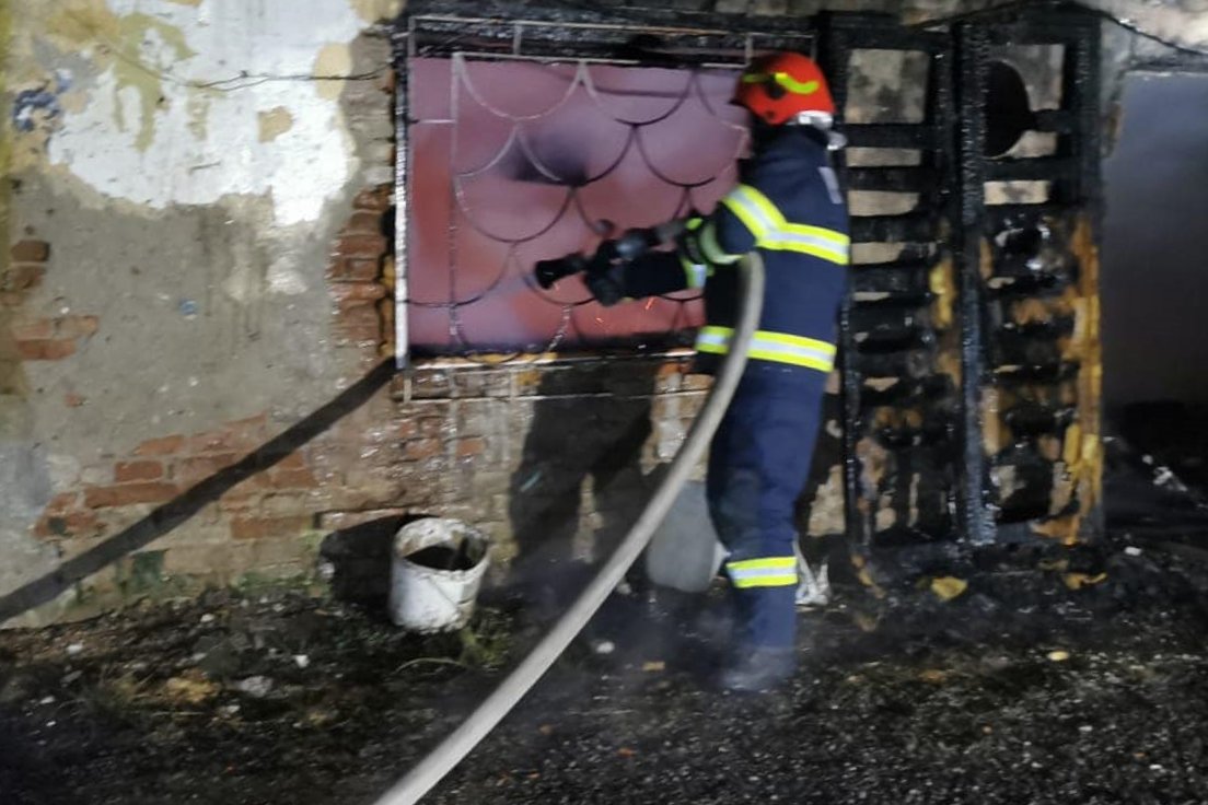 •  Fotó: Kovászna megyei tűzoltóság